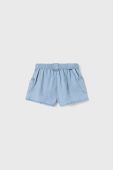 Шорти для немовлят Mayoral однотонні колір блакитний