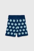 Дитячі шорти United Colors of Benetton колір синій візерунок регульована талія