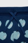 Дитячі шорти United Colors of Benetton колір синій візерунок регульована талія
