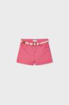 Дитячі шорти Mayoral колір рожевий однотонні (2975680)