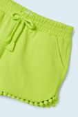 Дитячі шорти Mayoral колір зелений однотонні (2962300)