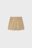 Дитячі шорти Mayoral колір бежевий однотонні (2980550)