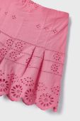Дитячі бавовняні шорти Mayoral колір рожевий однотонні (2948503)