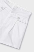 Дитячі шорти Mayoral колір білий однотонні (2948514)