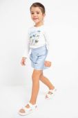 Дитячі шорти Mayoral однотонні колір блакитний (2948519)