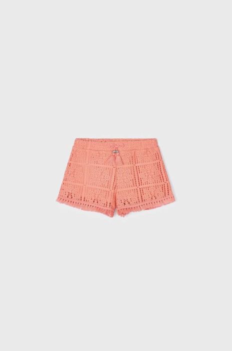 Дитячі шорти Mayoral колір помаранчевий однотонні (2948552)