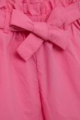 Дитячі бавовняні шорти United Colors of Benetton колір рожевий однотонні (3275528)