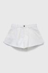 Дитячі шорти United Colors of Benetton колір білий однотонні (3234497)