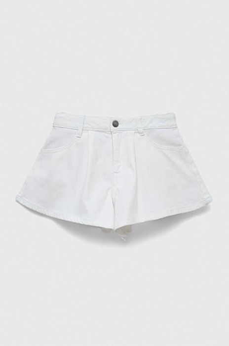 Дитячі шорти United Colors of Benetton колір білий однотонні (3234497)