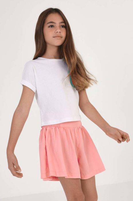Дитячі шорти Mayoral колір рожевий однотонні (2966741)
