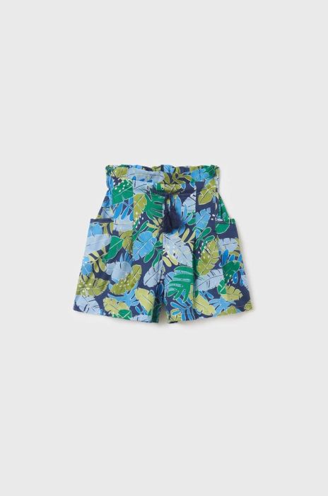 Дитячі бавовняні шорти Mayoral візерунок колір блакитний (2948609)