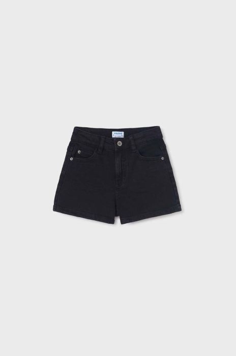 Дитячі джинсові шорти Mayoral колір чорний однотонні (2962354)