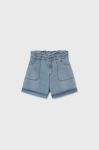 Дитячі джинсові шорти Mayoral однотонні колір блакитний (2948639)