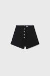 Дитячі шорти Mayoral колір чорний однотонні (2948669)