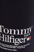 Дитячі шорти Tommy Hilfiger Колір чорний однотонні колір чорний