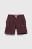 Дитячі шорти CMP колір бордовий однотонні регульована талія