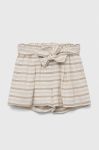 Дитячі шорти Birba&Trybeyond колір бежевий візерунок