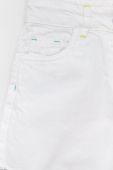 Дитячі джинсові шорти Birba&Trybeyond колір білий з аплікацією