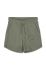Дитячі бавовняні шорти Liewood колір зелений однотонні