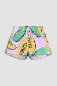 Дитячі бавовняні шорти Coccodrillo візерунок колір барвистий