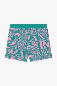 Дитячі бавовняні шорти Marc Jacobs колір зелений візерунок (3075196)