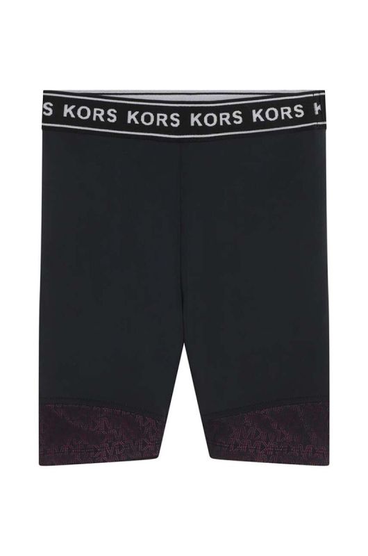Дитячі шорти Michael Kors колір чорний однотонні (3083300) фото 2