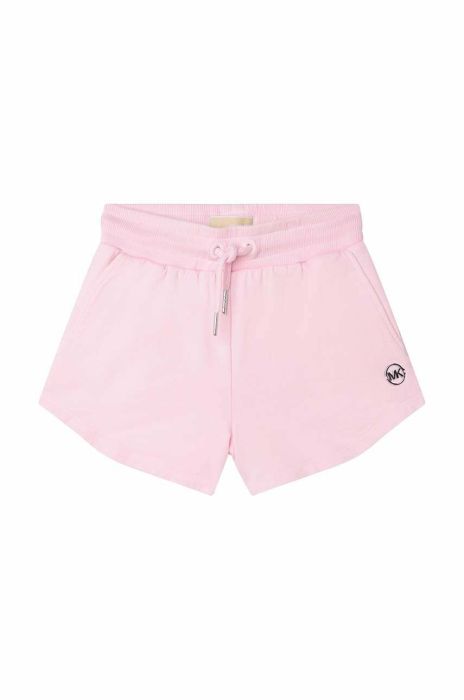 Дитячі шорти Michael Kors колір рожевий однотонні регульована талія (3053808)