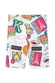 Дитячі шорти Kenzo Kids візерунок колір барвистий