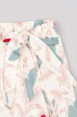 Дитячі бавовняні шорти zippy колір рожевий візерунок (3117951)