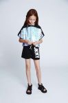 Дитячі шорти Dkny колір жовтий з принтом (3078811)