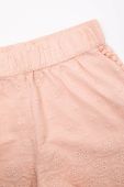 Дитячі бавовняні шорти Coccodrillo колір рожевий однотонні