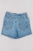 Дитячі джинсові шорти zippy однотонні колір блакитний (3136772)