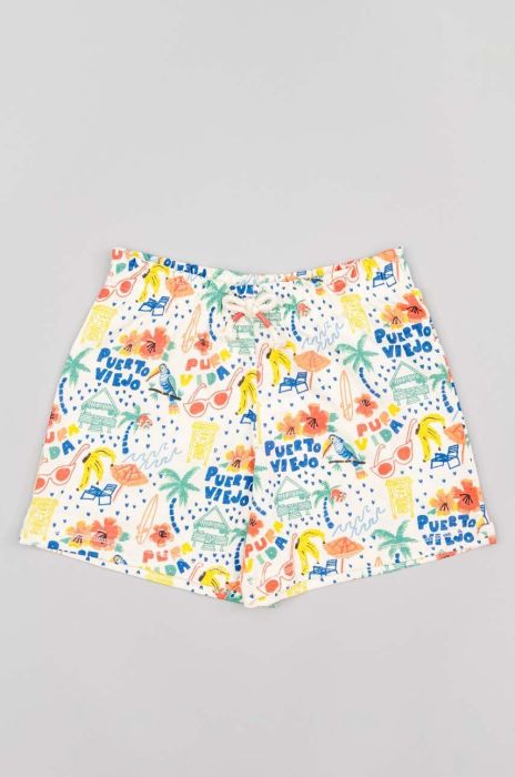 Дитячі бавовняні шорти zippy візерунок колір барвистий