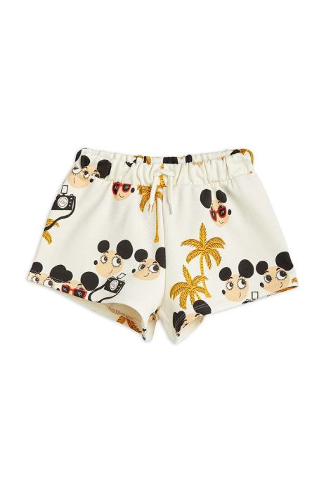 Дитячі бавовняні шорти Mini Rodini візерунок колір барвистий (3091012)