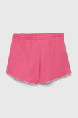 Дитячі бавовняні шорти United Colors of Benetton колір рожевий однотонні (3279847)