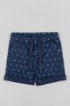 Дитячі шорти zippy колір синій візерунок регульована талія