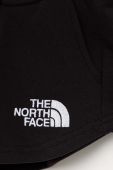 Дитячі бавовняні шорти The North Face колір чорний з аплікацією