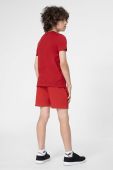 Дитячі шорти 4F колір червоний однотонні