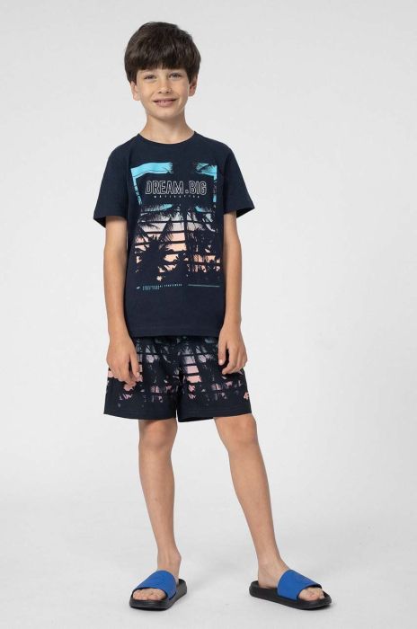 Дитячі шорти 4F M021 візерунок колір барвистий