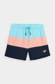 Дитячі шорти 4F M019 візерунок колір блакитний (3280835)