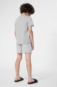 Дитячі шорти 4F M018 колір сірий однотонні