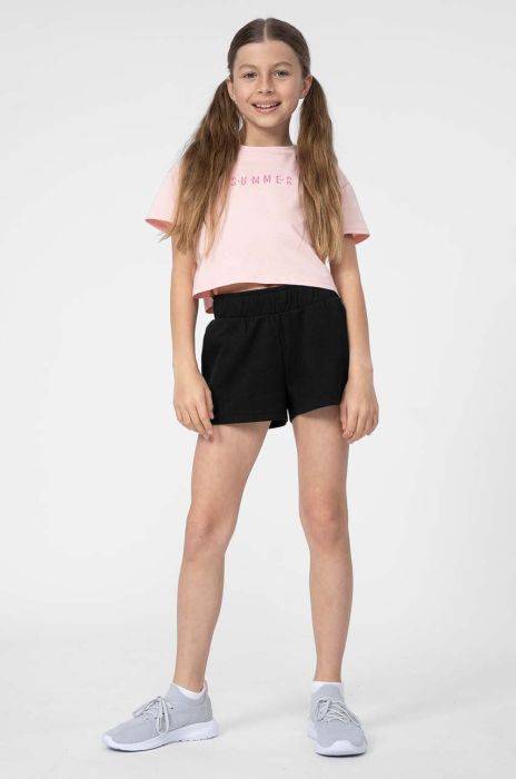 Дитячі шорти 4F колір чорний однотонні (3106912)