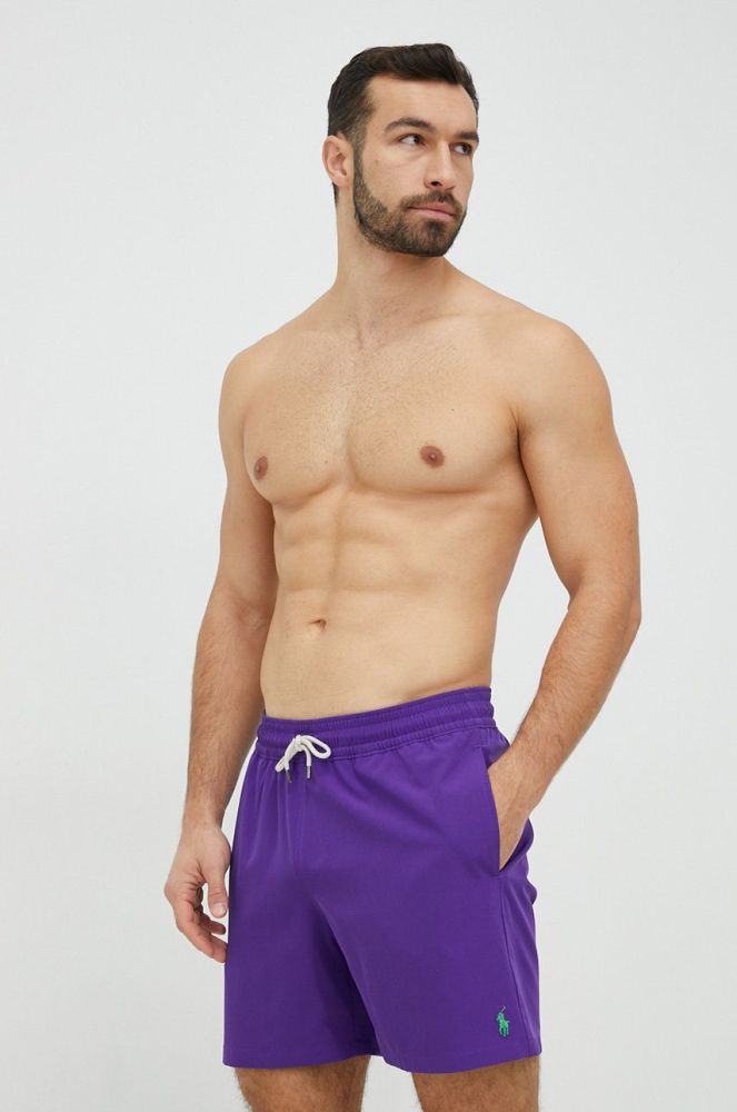 купальні шорти Polo Ralph Lauren колір фіолетовий (2859395)