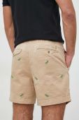 Бавовняні шорти Polo Ralph Lauren чоловічі колір бежевий