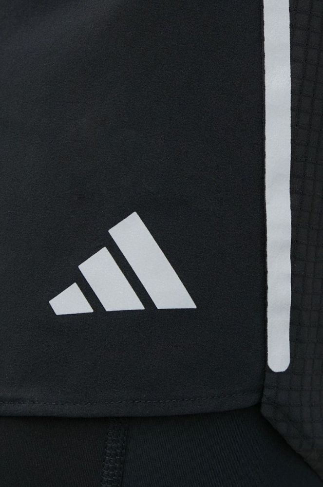 Шорти для бігу adidas Performance Designed for Running чоловічі колір чорний фото 4