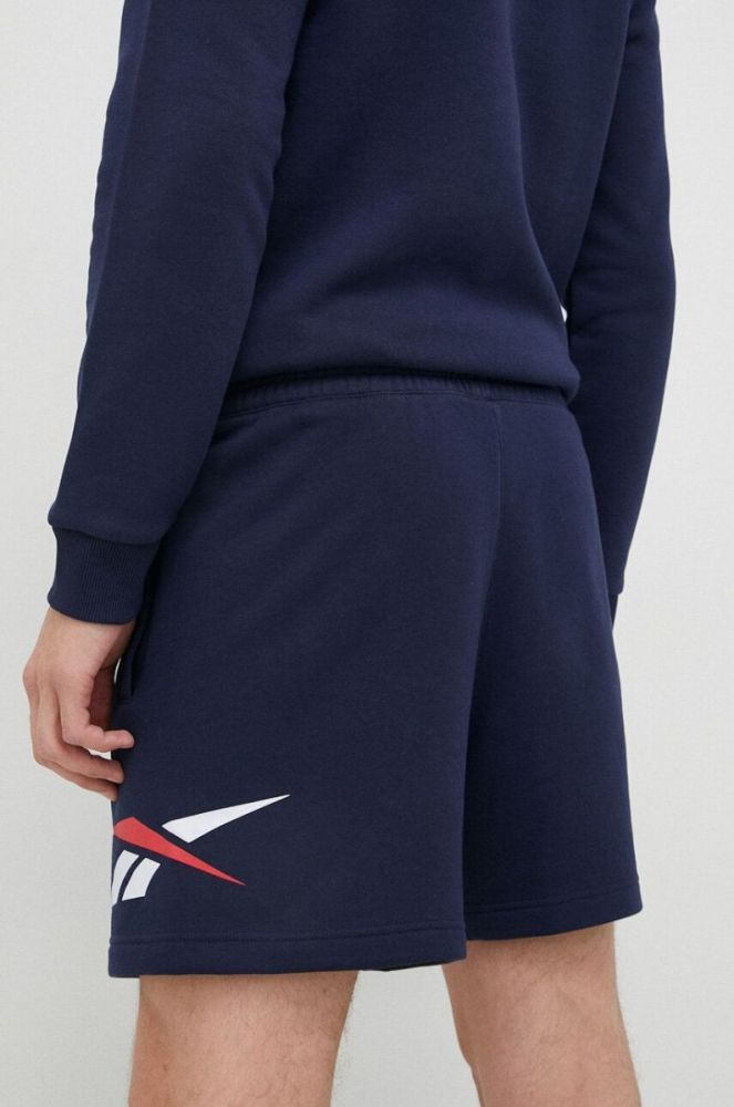 Шорти Reebok Classic чоловічі колір синій фото 3