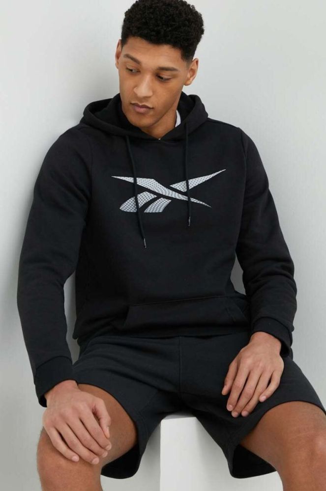 Шорти Reebok чоловічі колір чорний (2985656) фото 4