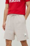 Шорти adidas чоловічі колір рожевий