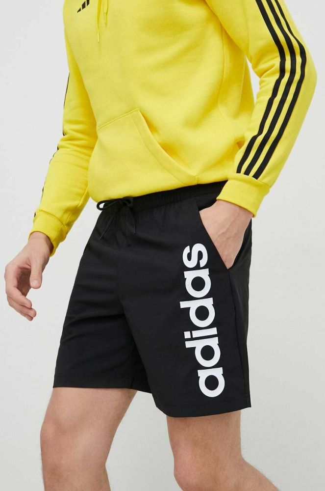 Шорти для тренувань adidas Essentials колір чорний