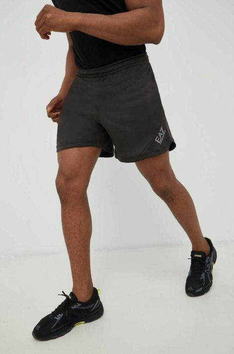 Шорти EA7 Emporio Armani чоловічі колір сірий (2955563)